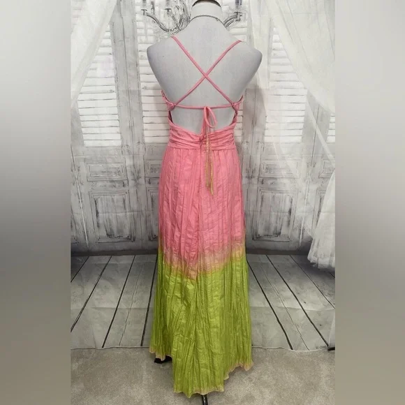 NWT ANTONIO MELANI Seraphina Ombre
Sweetheart Neck A-Line Maxi Dress Size 10, 8 - Picture 5 of 16